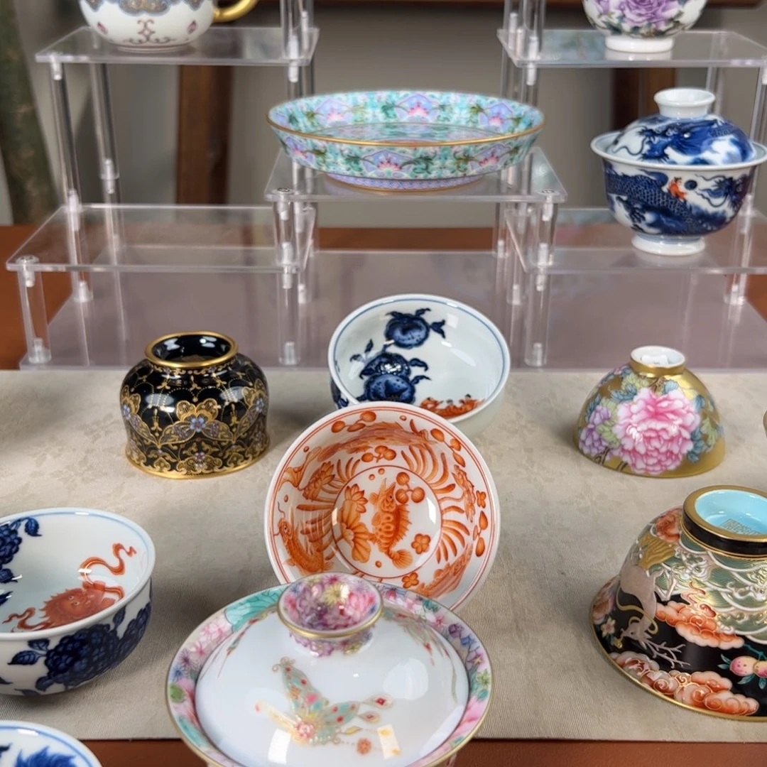 小***）纯手工手绘 高端茶器