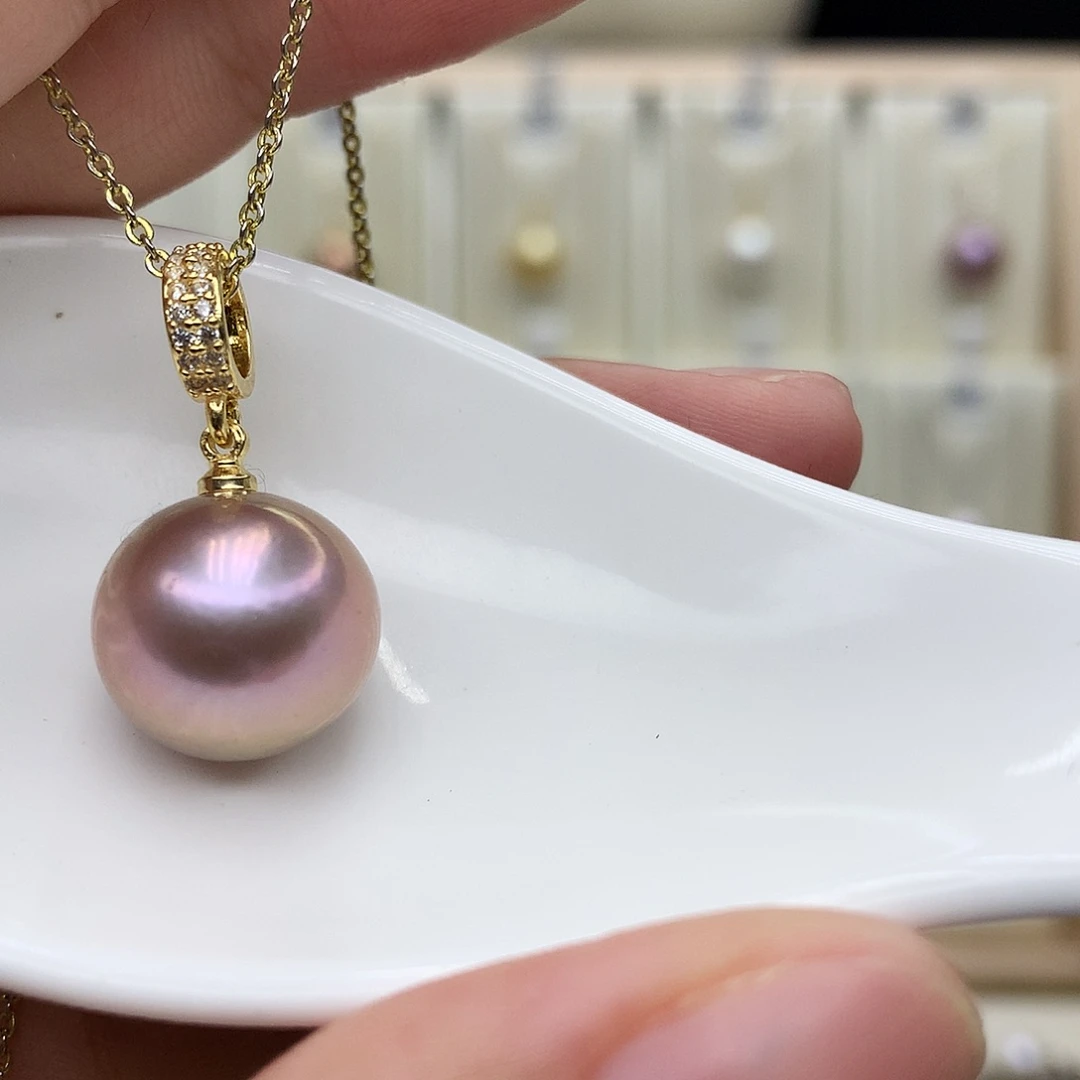 淡水珍珠颈饰合金