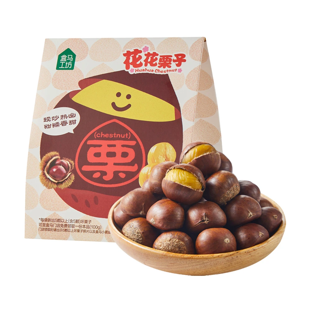 盒马工坊 花花栗子大份 450g