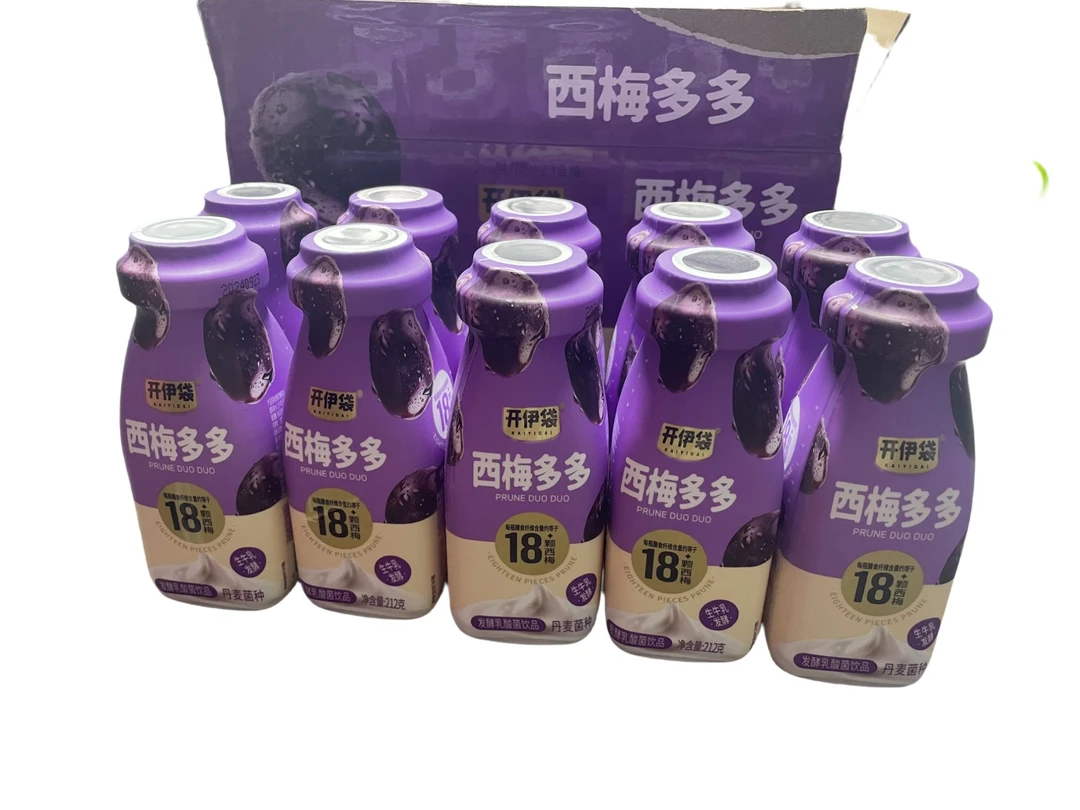 【到6月23号】0蔗糖乳酸菌牛奶发酵膳食纤维西梅多多