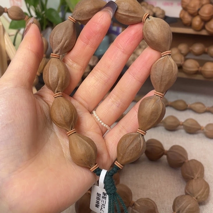 手串/手链橄榄核梅林铁核17.26头货三面佛