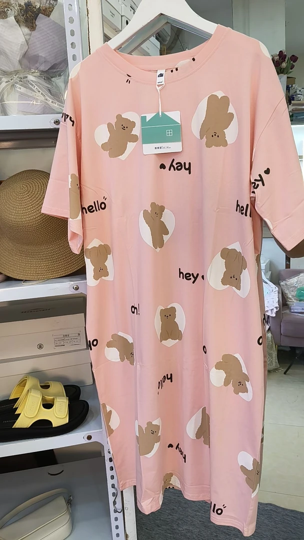 女士夏季睡裙舒适家居服