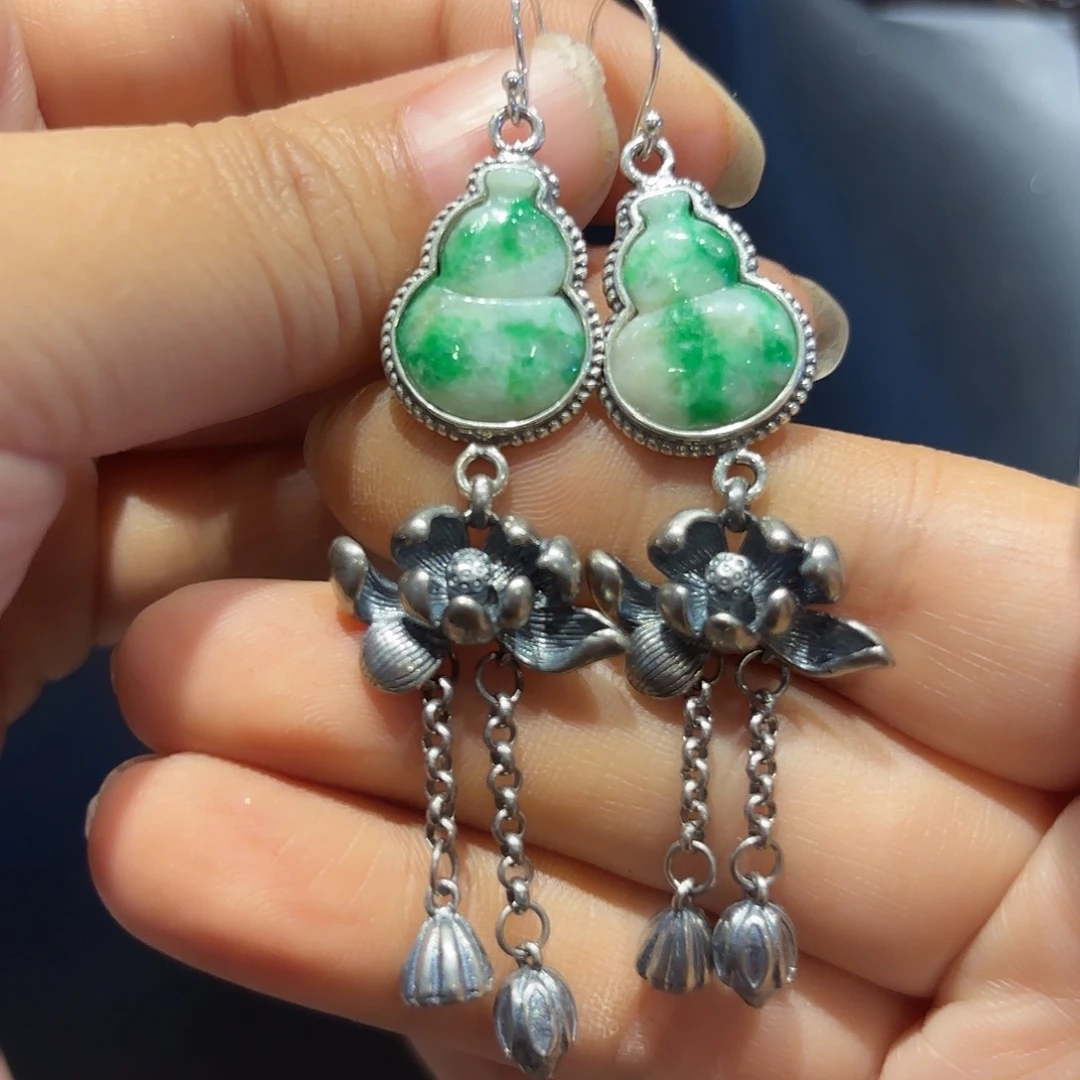 翡翠未镶嵌颈饰原创