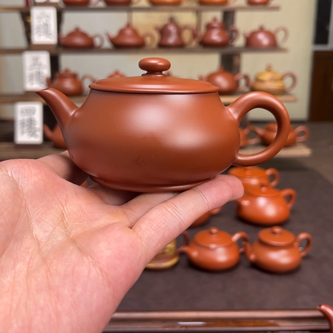 用***1茶壶紫砂精工明炉160cc