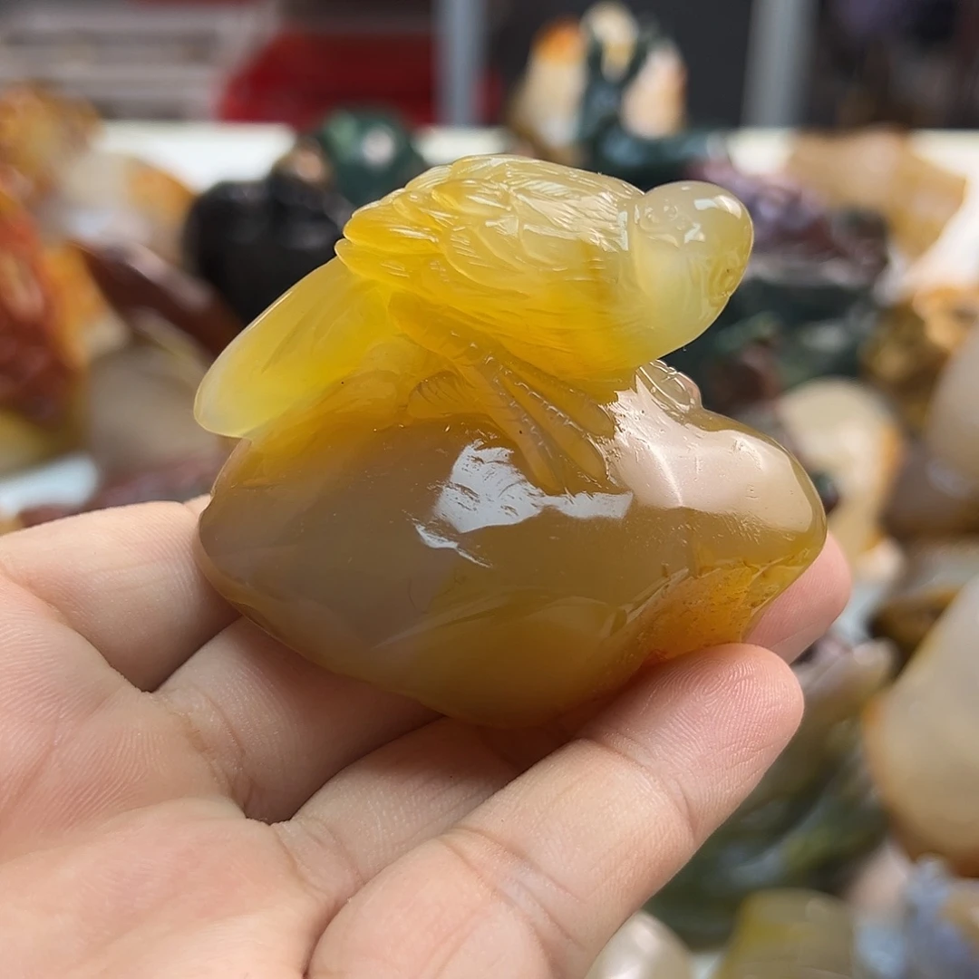玛瑙/玉髓未镶嵌吊坠(不含链)