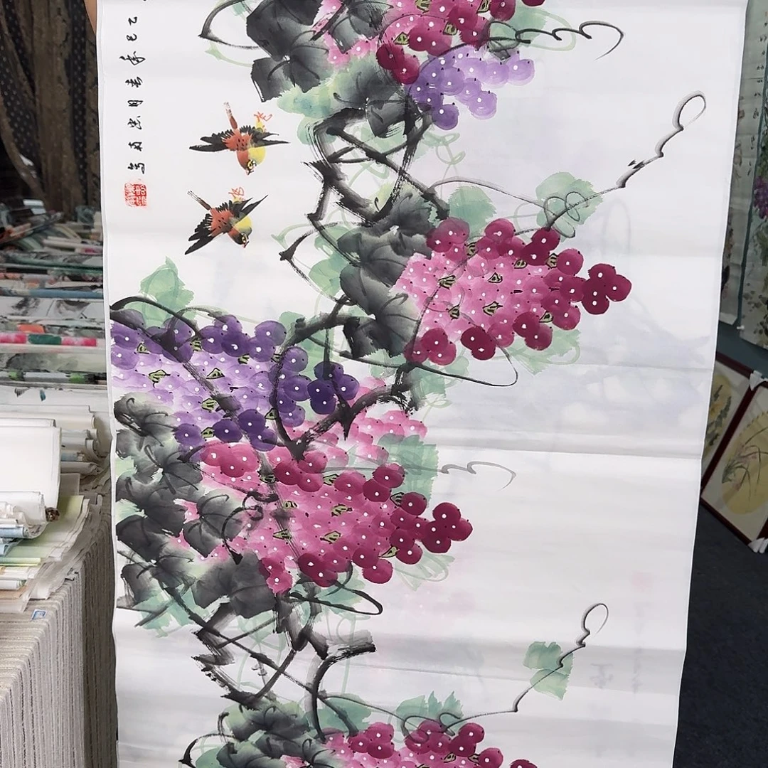 纯手绘的好看作品