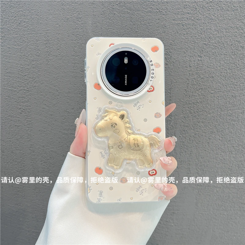 磨砂彩银适用苹果17/iPhone/华为荣耀/OPPO/VIVO/小米手机壳保护