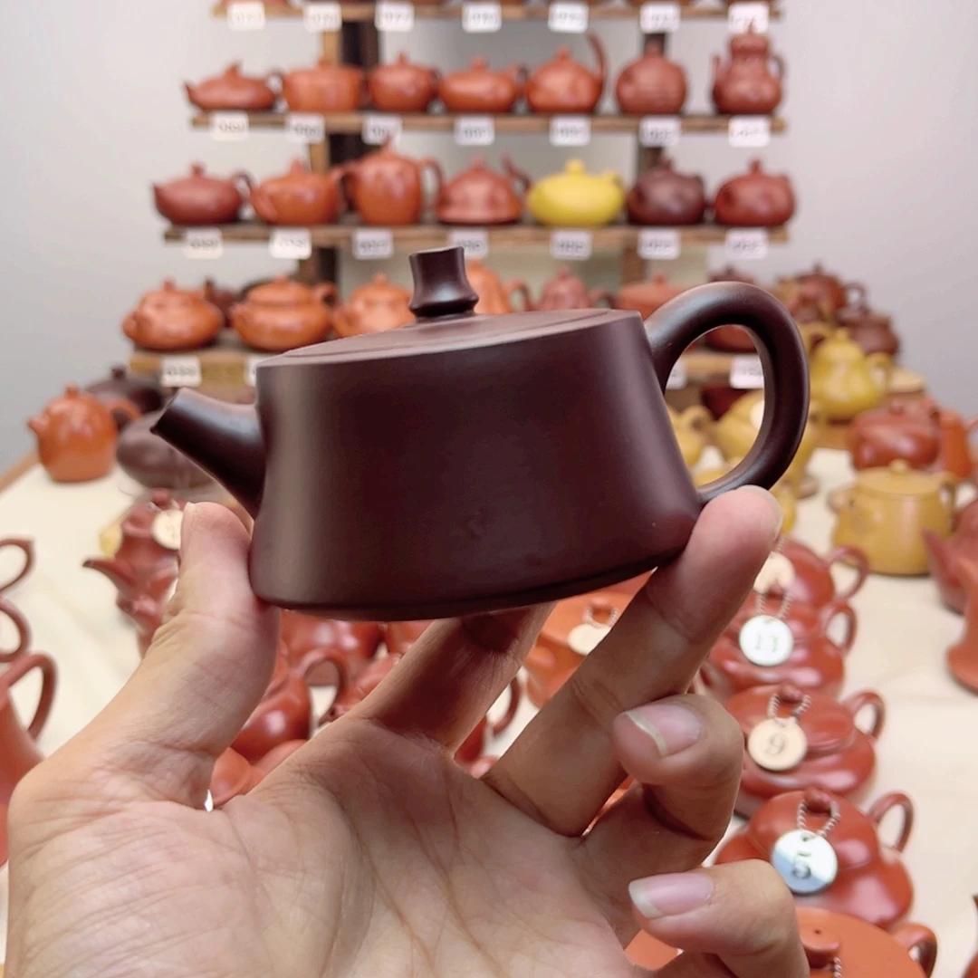 y***3茶壶紫砂紫石瓢130