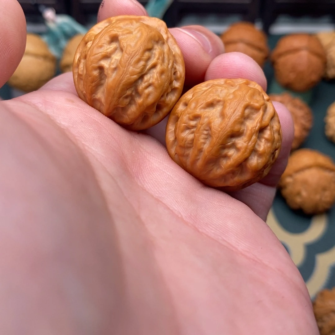 文玩核桃把件小*-玉石