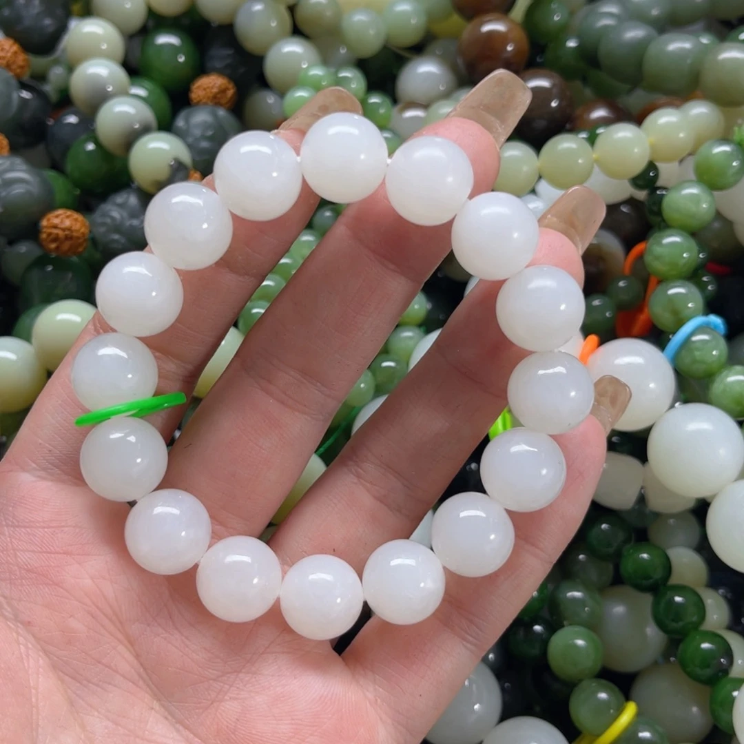 和田玉手链未镶嵌