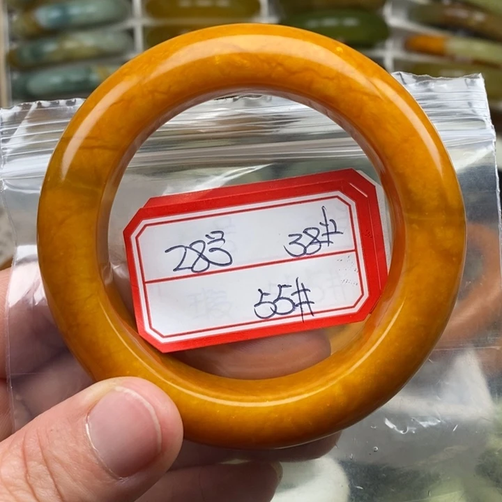 未镶嵌蛇纹石玉手绳