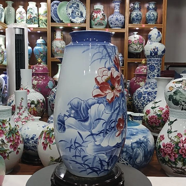 瓶景德镇陶瓷花瓶子