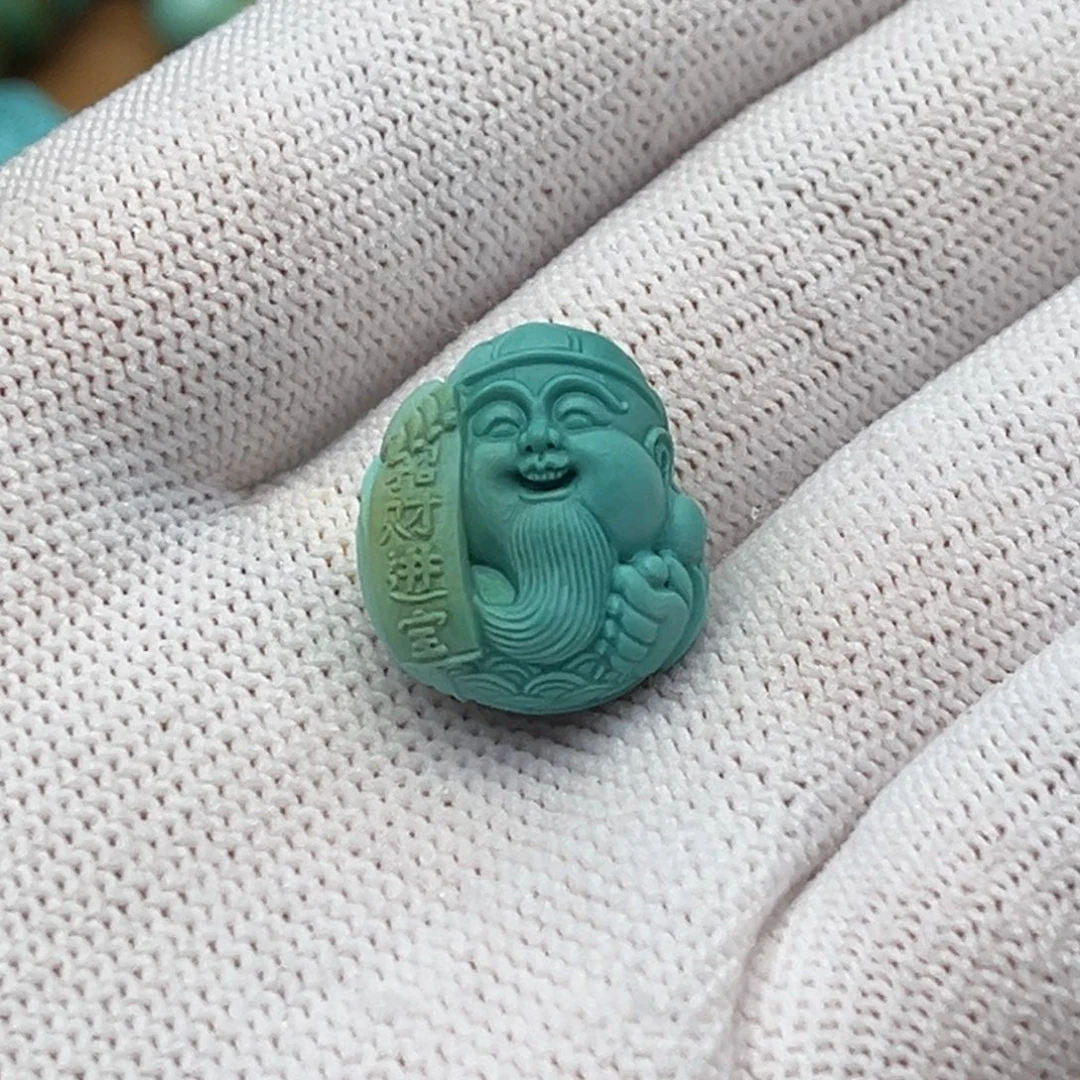 绿松石未镶嵌颈饰