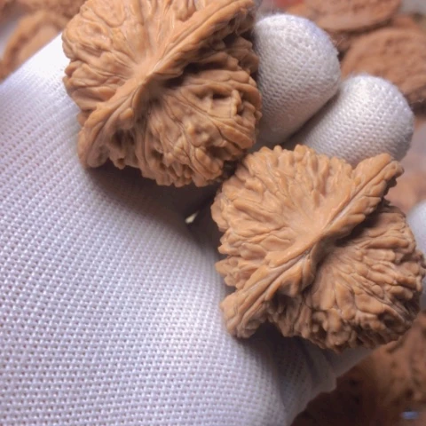 【闪购商品】桃核吊坠平***逸四座楼狮子头