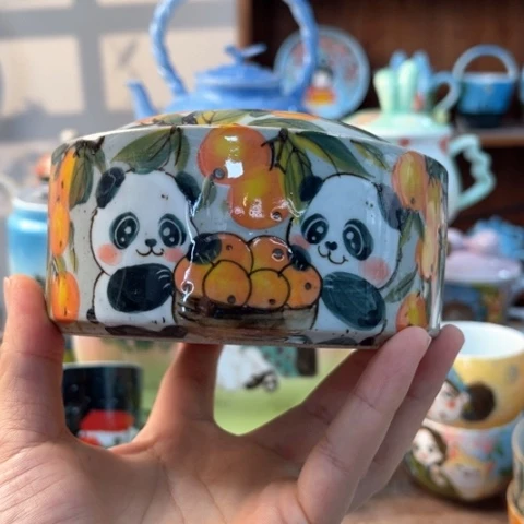 炉景德镇釉下手绘陶瓷