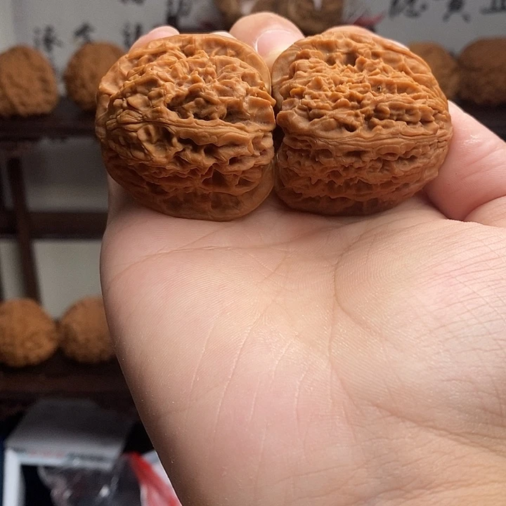 晁***3吊坠文玩核桃精品33333