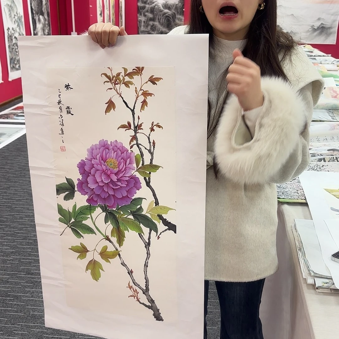 国画国画作品纯手绘