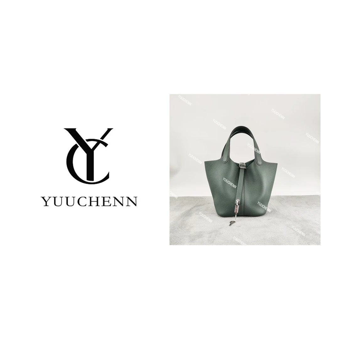 YUUCHENN【手工定制】18cm原创设计高定真皮包 HH4459