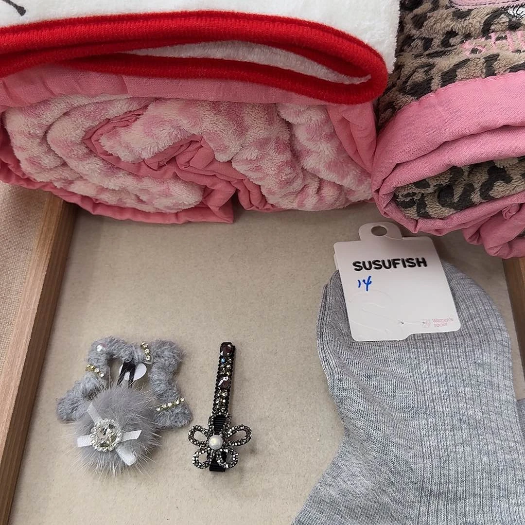 皮质铁合金夹子146