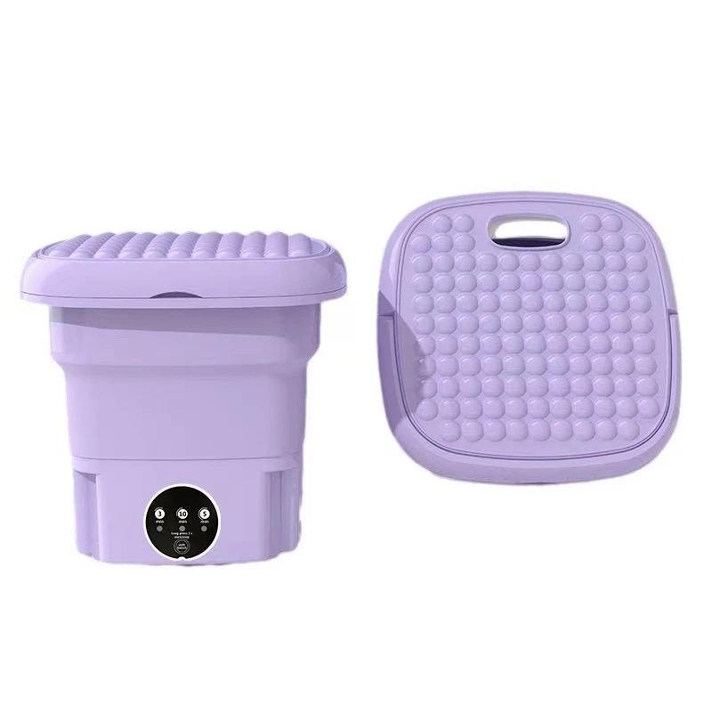 家用迷你折叠内衣洗衣机 颜色随机