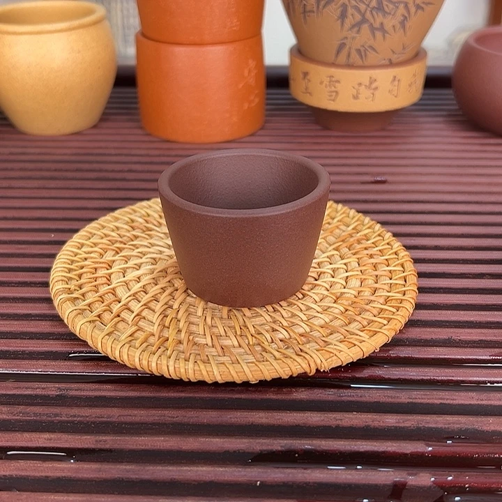 紫砂茶杯紫砂小客杯40