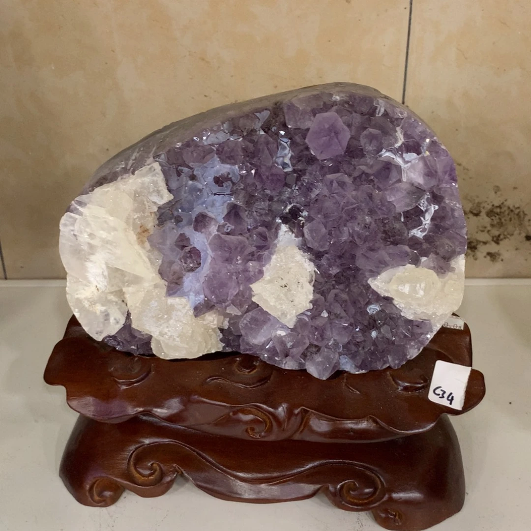 紫晶未镶嵌大型摆件（非配饰）