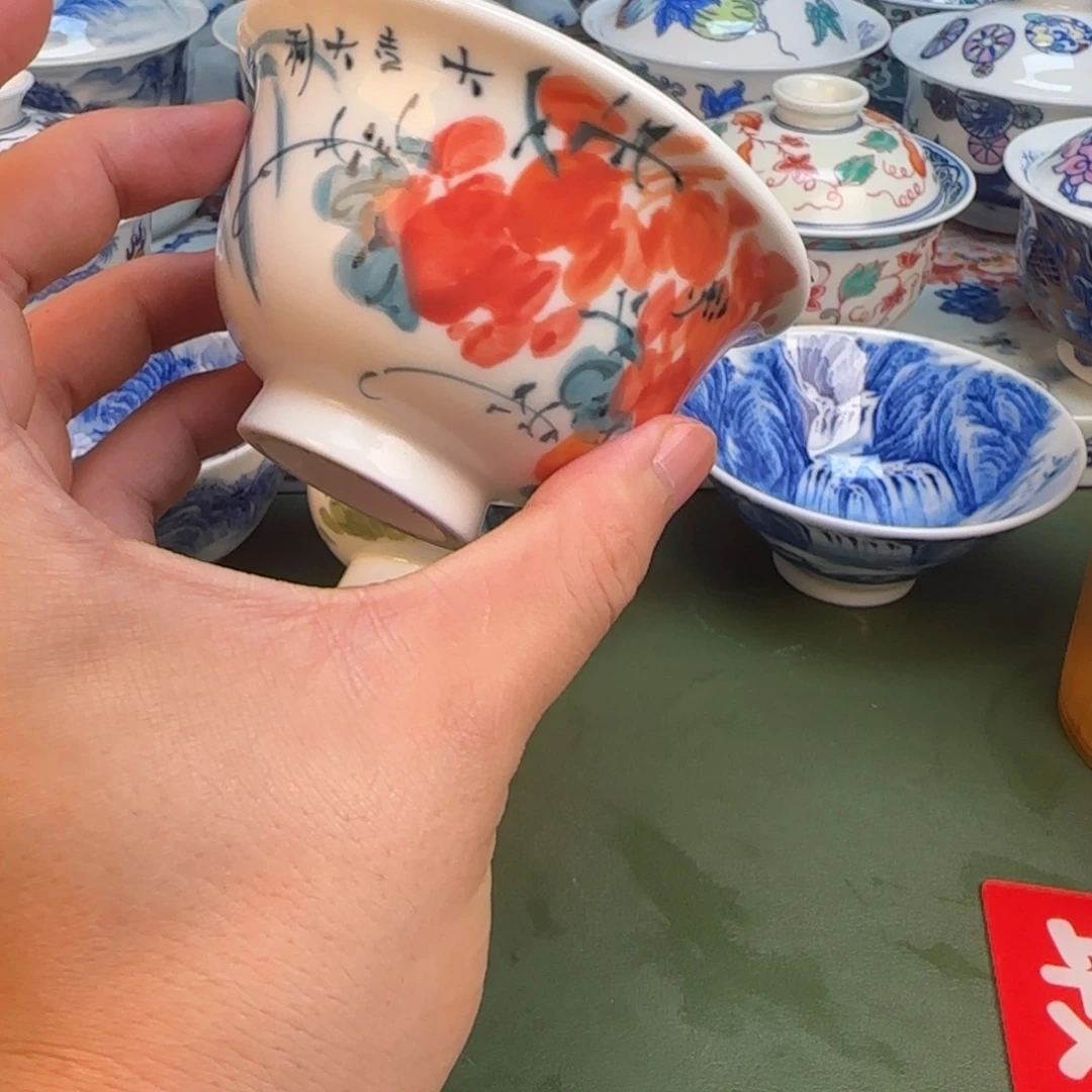 彦祖手工手绘茶具109