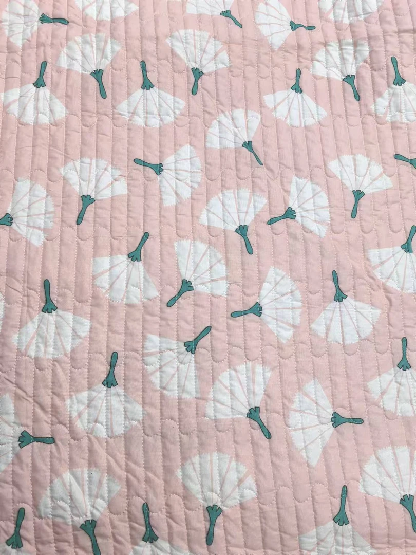 【粉色蒲公英】 200*230四季多功能绗缝针织加厚床盖