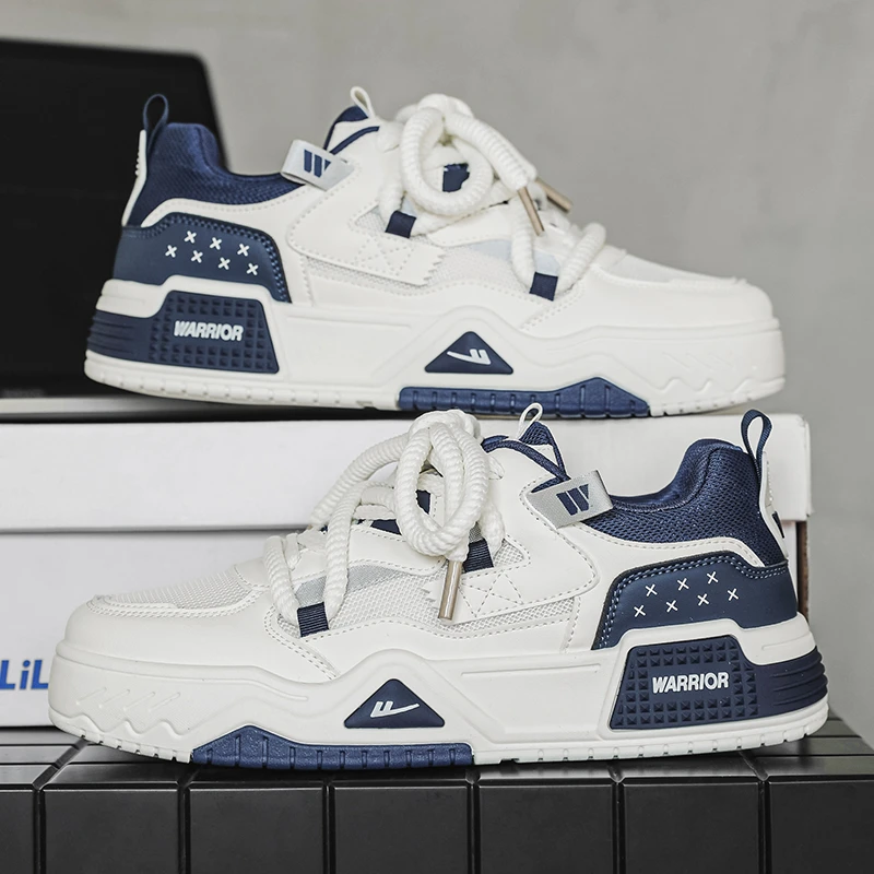 Warrior/回力潮流板鞋男鞋春季时尚百搭ins风小白鞋休闲运动鞋潮