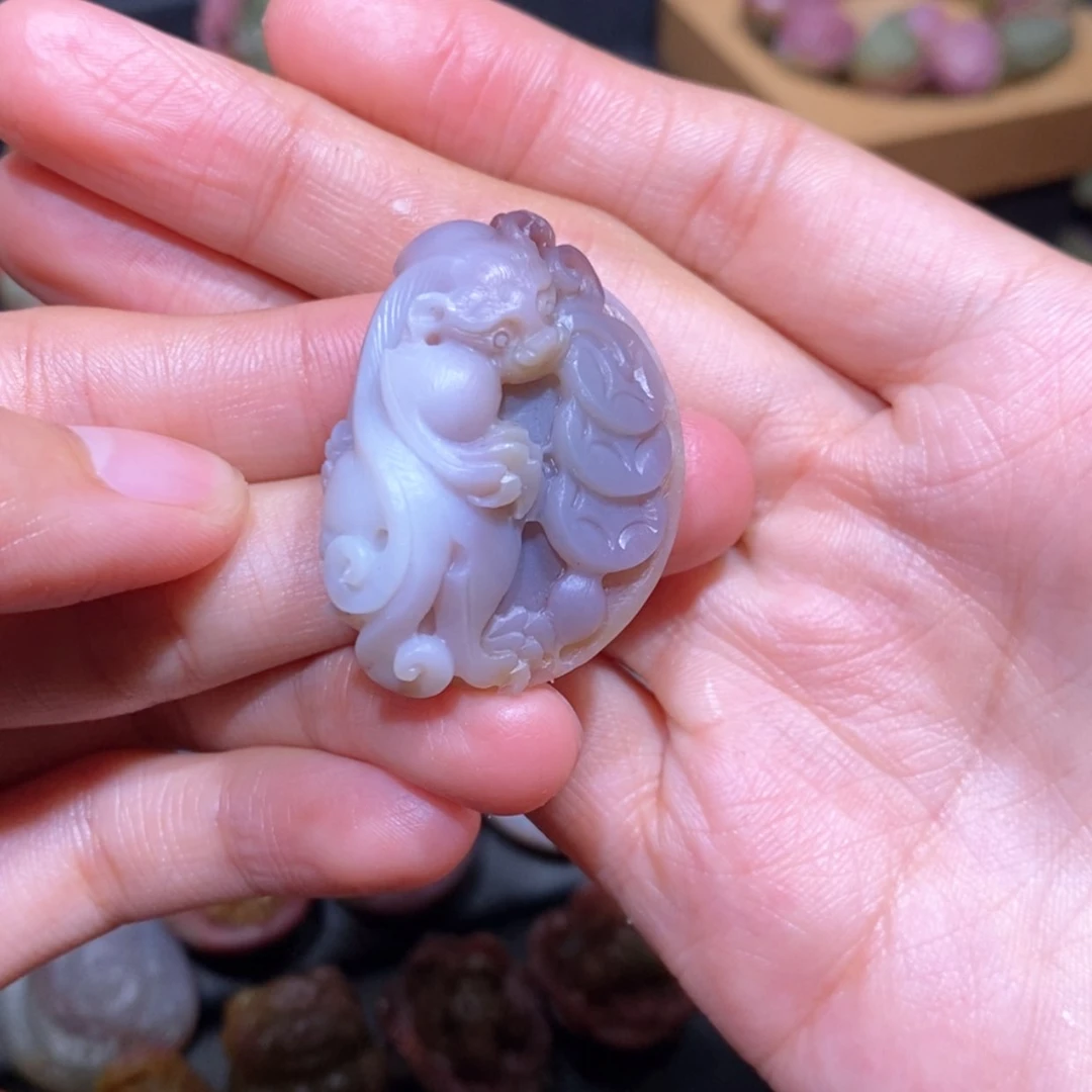 【闪购商品】玛瑙/玉髓吊坠(不含链)未镶嵌盐源玛瑙