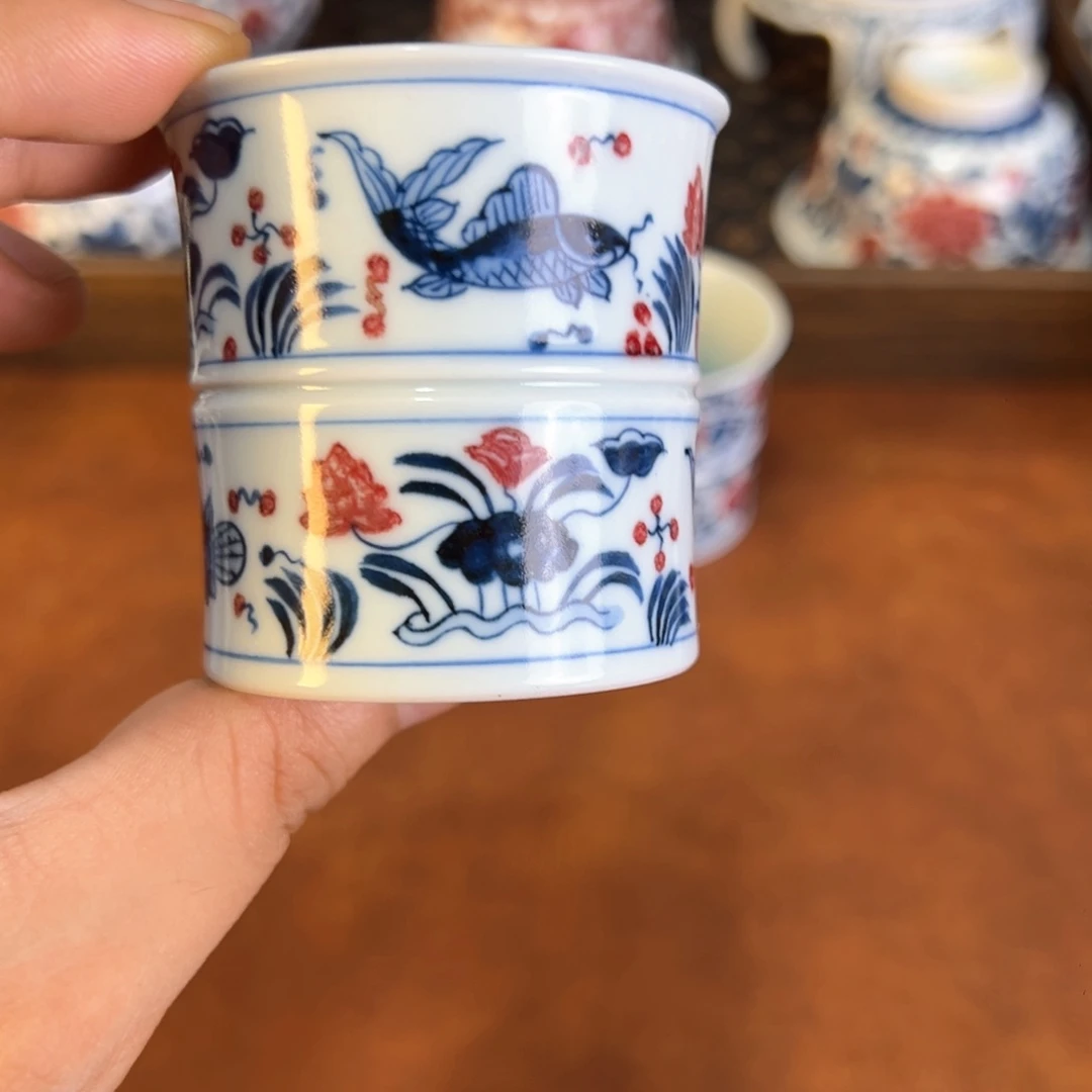 摆件景德镇手工手绘