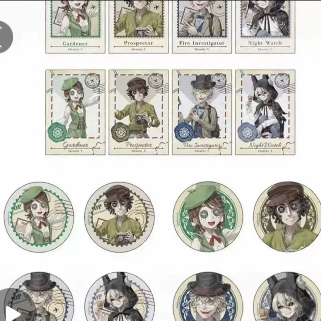 【拆卡】【第五人格】秋日快闪 吧唧/卡  徽章卡牌盲盒（吧唧随机闪）