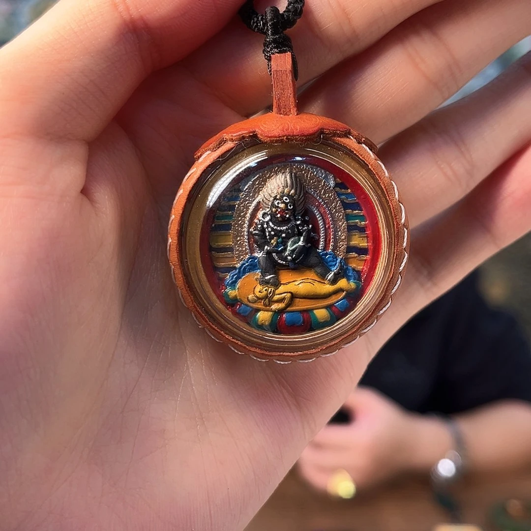 吊坠【西藏】黑c擦擦小卡