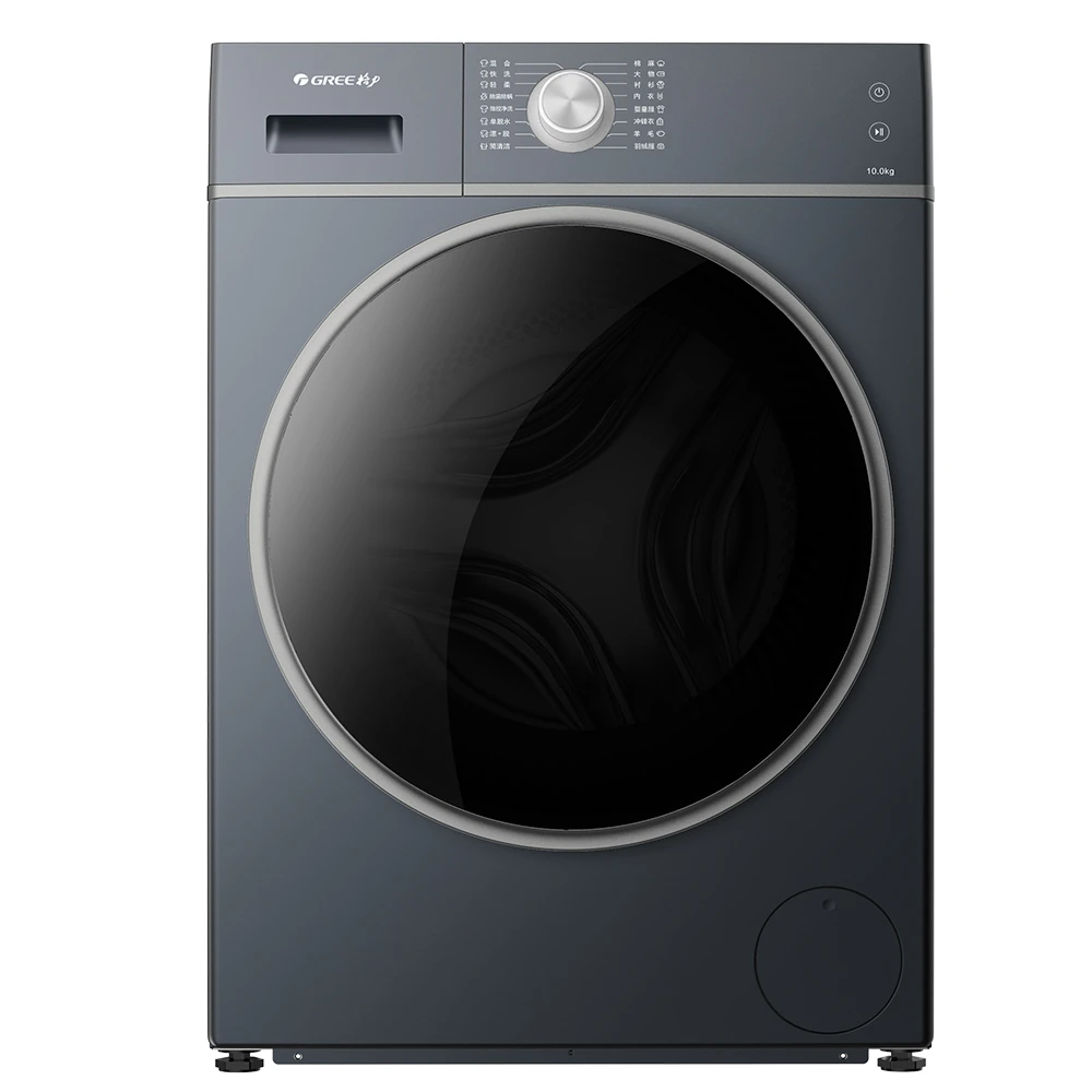 格力星绘滚筒洗衣机10kg净衣除菌螨 新洗护青墨黑XQG100-B1401Db1