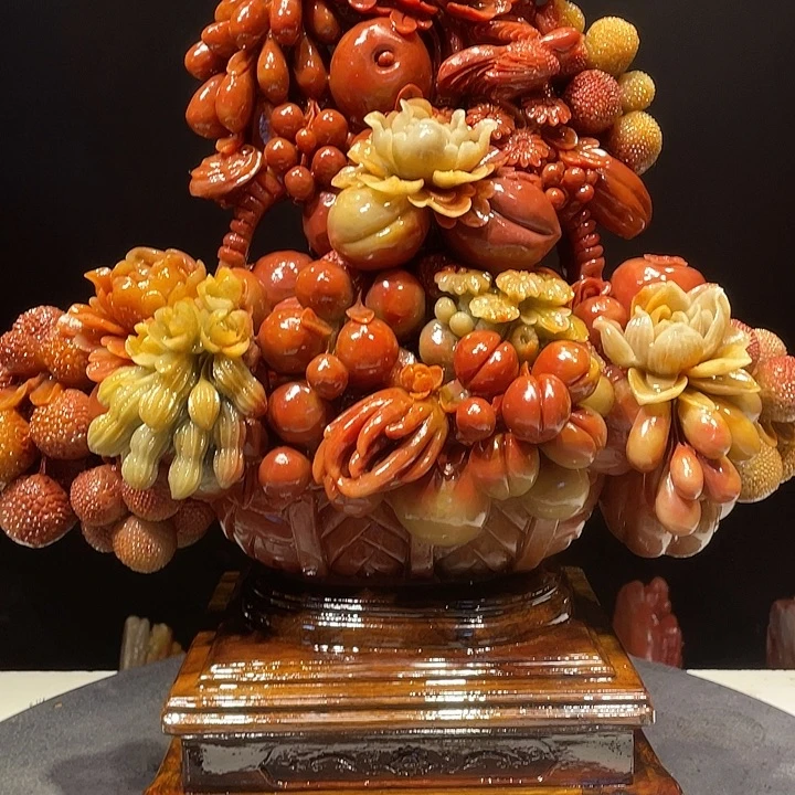 力***5寿山石山水画作品欣赏