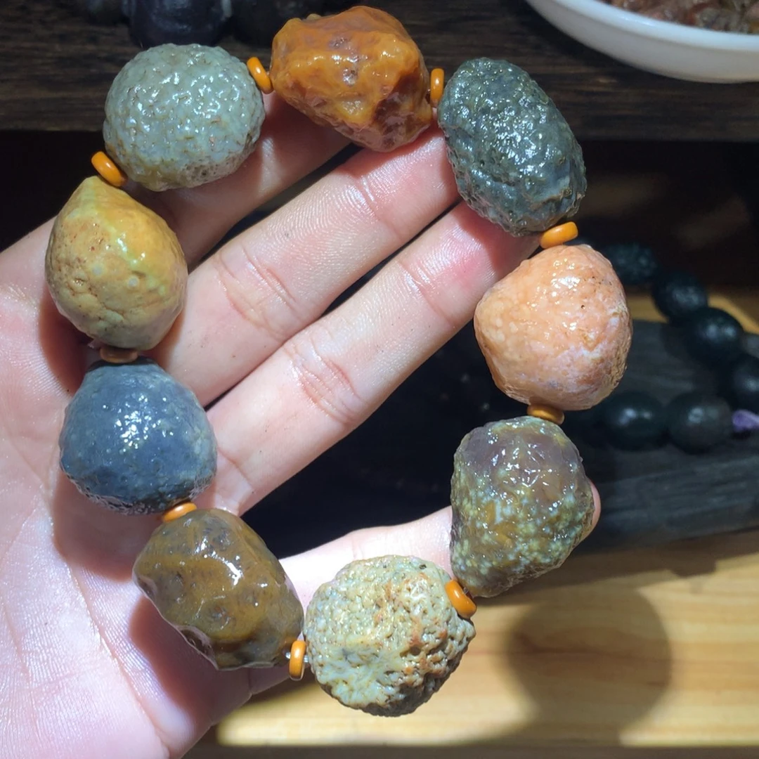 玛瑙/玉髓未镶嵌阿拉善戈壁玛瑙