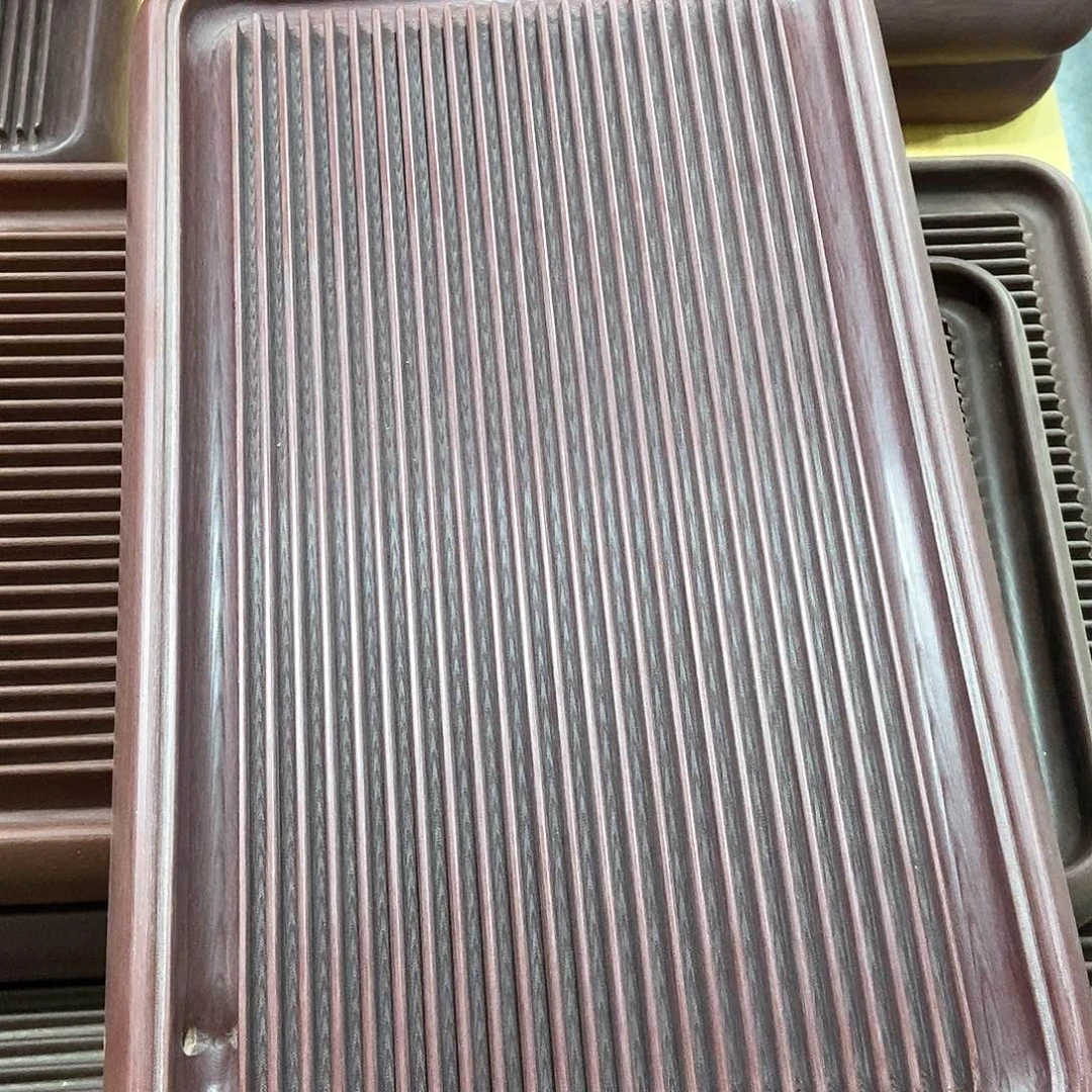 建**益50*30*4.5cm红色素盘电木茶盘