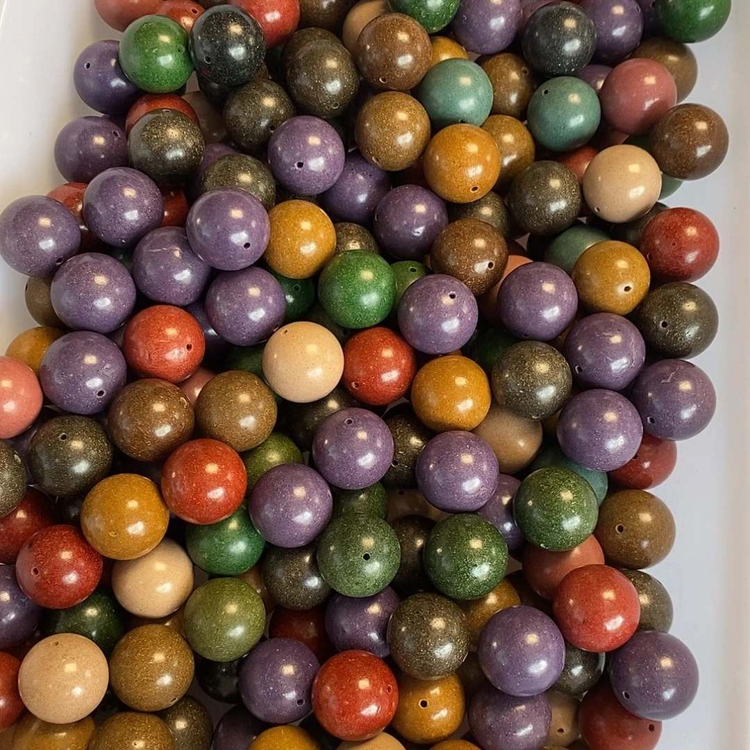 珠串1.8多宝瑕疵珠100g