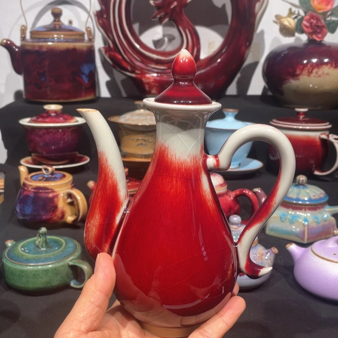中国神后钧瓷酒具