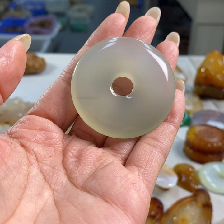 玛瑙/玉髓吊坠(不含链)未镶嵌