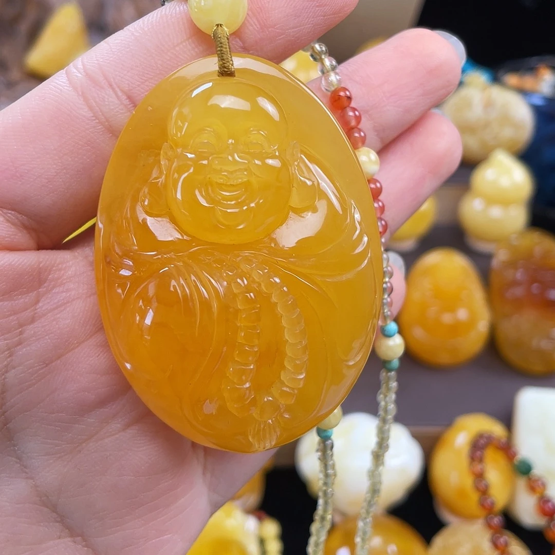 琥珀未镶嵌珠宝奇石