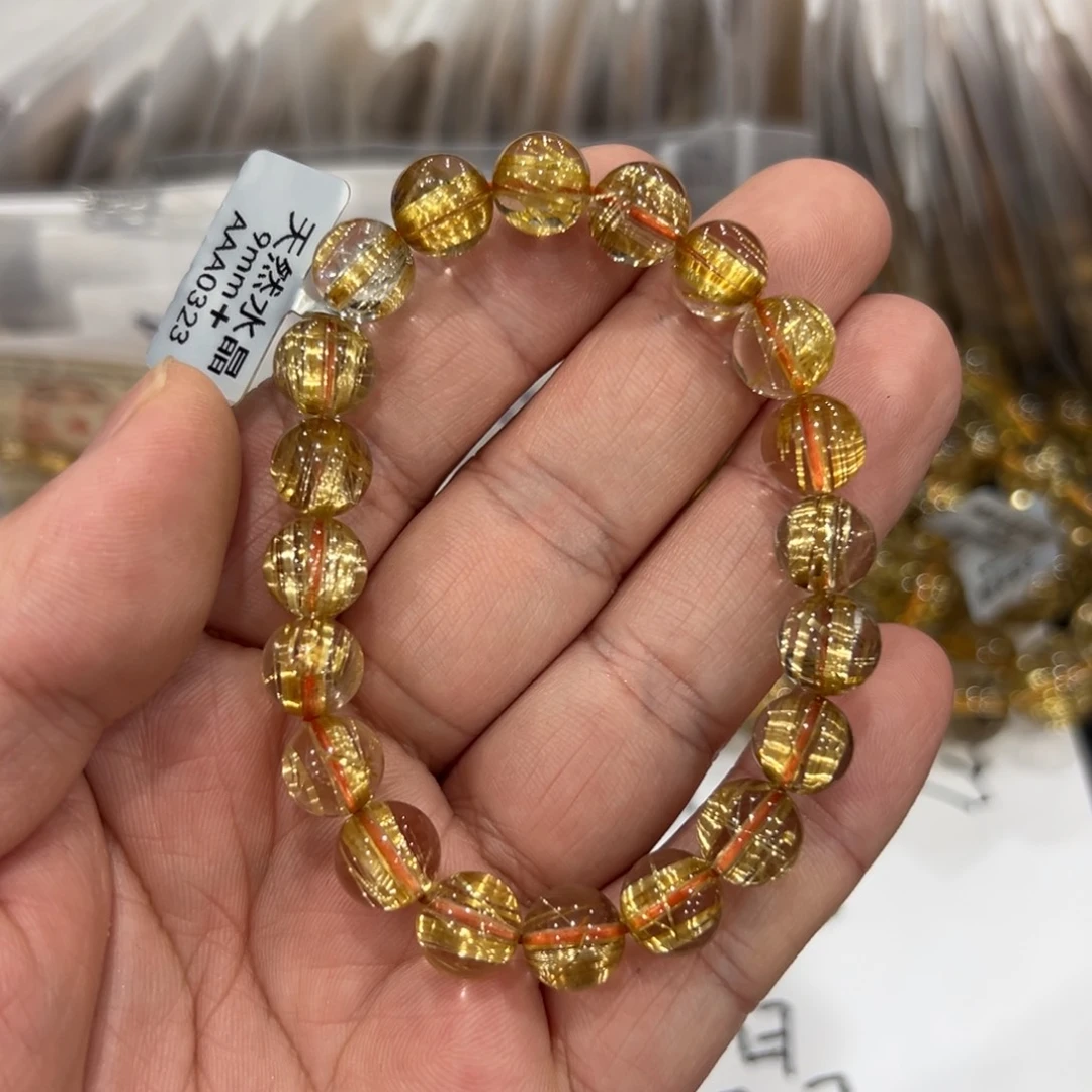 水晶手链未镶嵌aaa0323钛晶