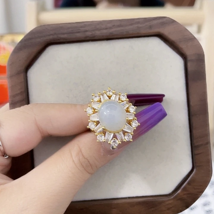 颈饰未镶嵌翡翠天然翡翠Ａ货