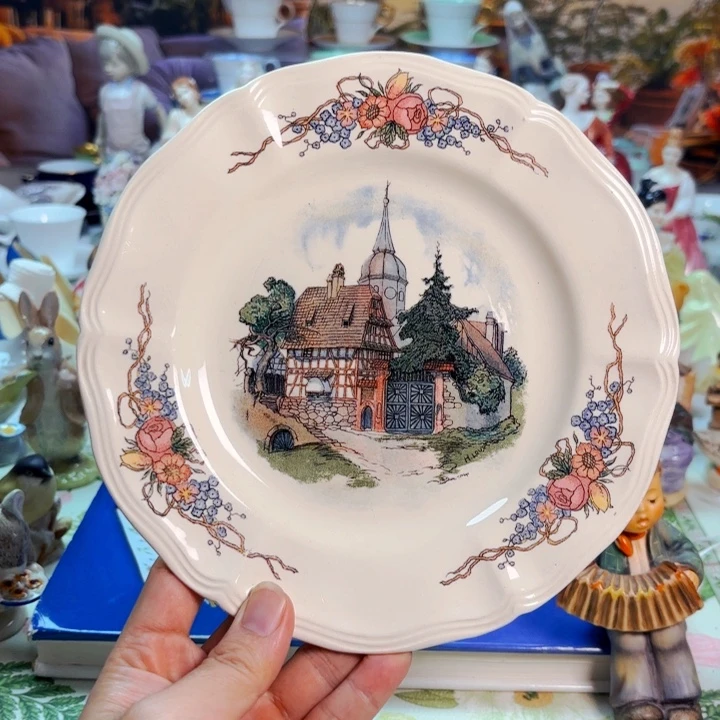瓷片欧洲中古瓷器编号9