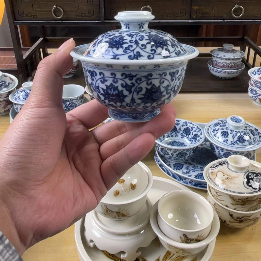 景德镇手工手绘茶具