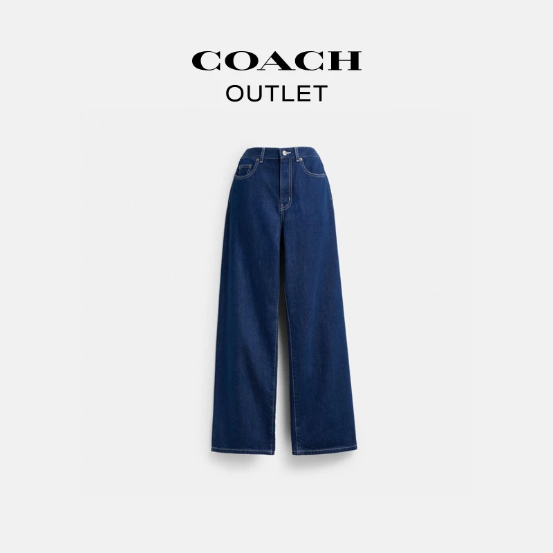 COACH/蔻驰奥莱 丹宁裤