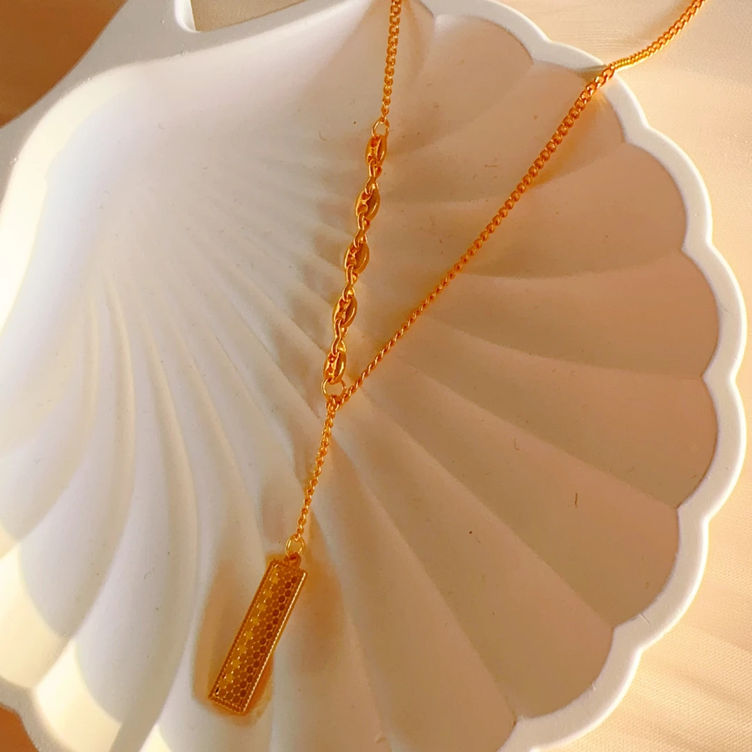 铜合金项链 铜合金 00801号项链 时尚简约个性项链