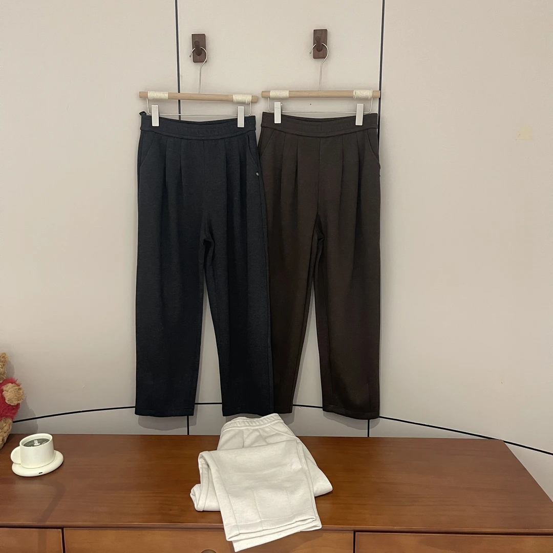 FUJIA STYLE新款气质休闲韩版简约直筒休闲裤K62580