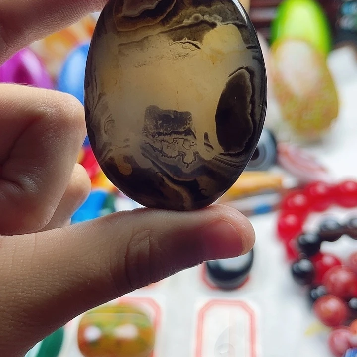 玛瑙/玉髓未镶嵌耳环