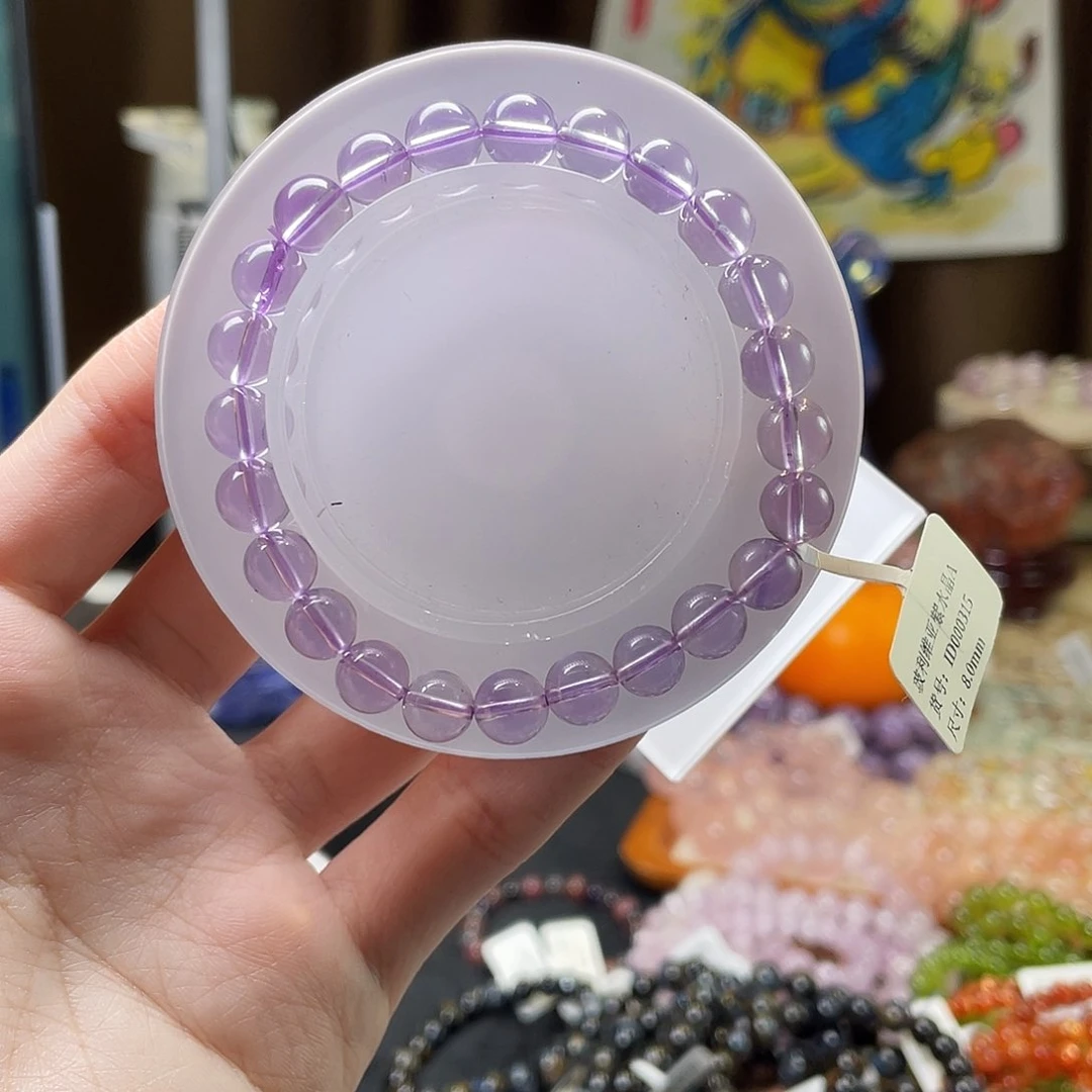 水晶手链未镶嵌玻利维亚紫水晶